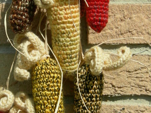 Ziermais - hübsch für den Herbst Teil 1, Häkelanleitung als PDF