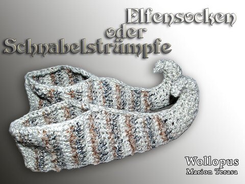 Elfenschuh oder Elfensocke? Schnabelstrumpf? Schnabelsocke?