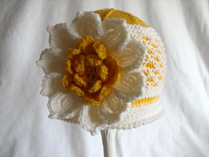 Strickanleitung Mütze "Margerite"