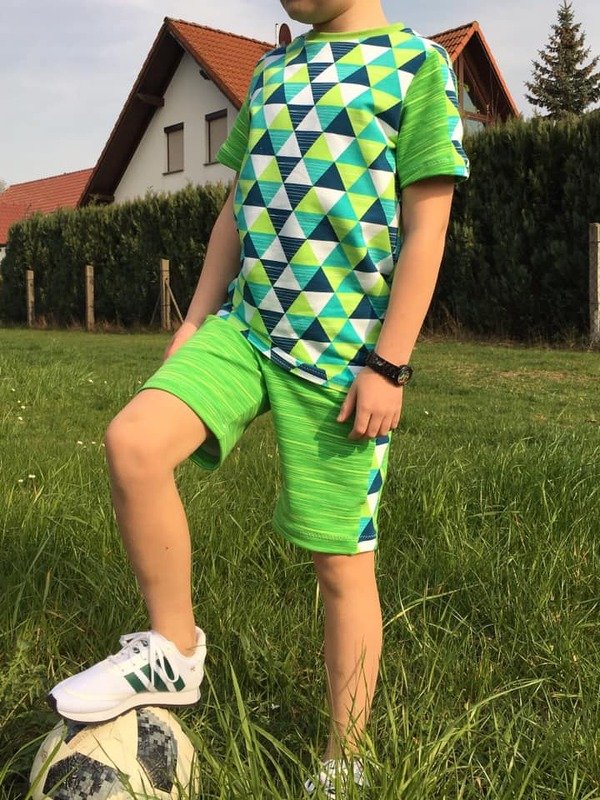 *Shirt´n´Short 2.0* Set Gr. 92-164 Nähanleitung Schnittmuster A4,A0, Beamer - Bild 3