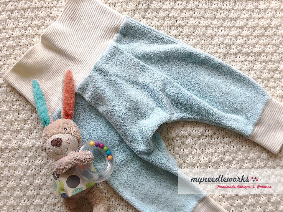 Nähanleitung + Schnittmuster für Babyhose "Yogi" nähen