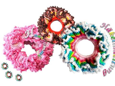 Haargummi "Farben Spaß" Hähelanleitung