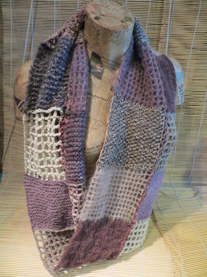 Loop-Schal "Patchwork"