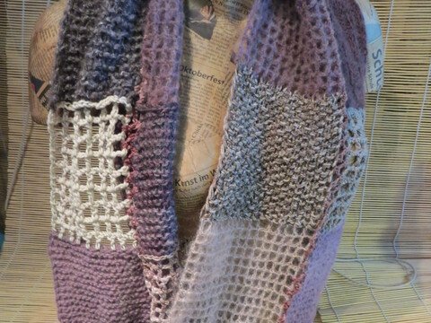 Loop-Schal "Patchwork"