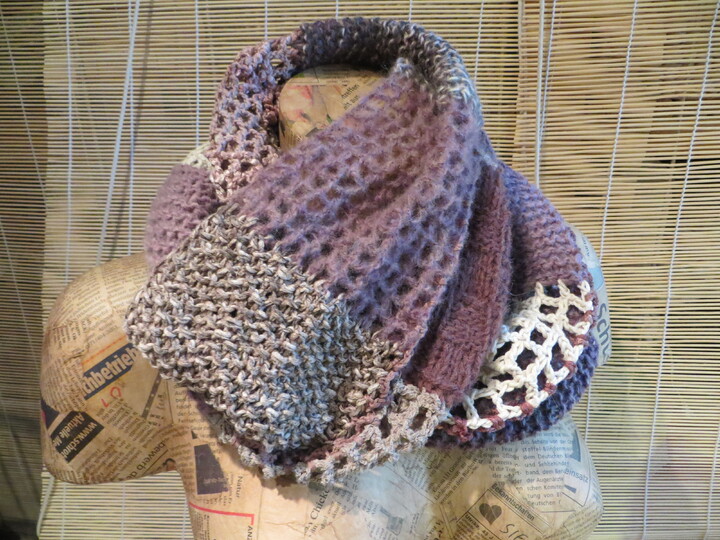 Loop-Schal "Patchwork"