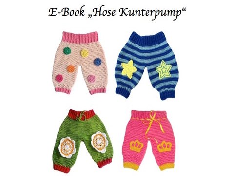 E- Book Hose "Kunterpump" Gr. 56-80, 2 Passformen