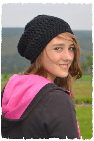 - CHARLENE - Loop und Beanie im Set, unisex für die ganze Familie häkeln