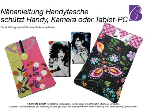 E-Book Nähanleitung Handytasche, Kameratasche