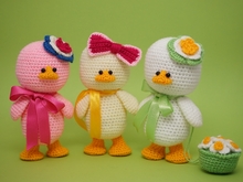 Häkelanleitung Enten Amigurumi PDF 25 Seiten