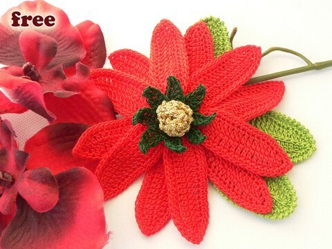 Häkelanleitung "Weihnachtsstern"