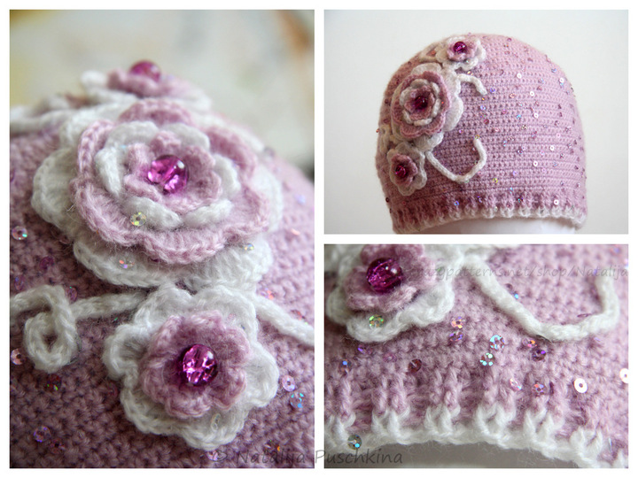 Winter Mütze für Damen oder Mädchen - Häkelanleitung 