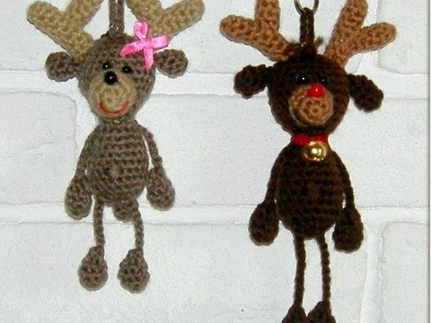 Taschenbaumler Elch Häkelanleitung als PDF