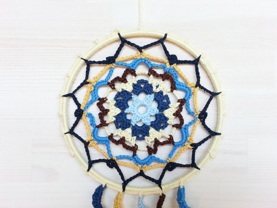 Häkelanleitung für Traumfänger - Bild 2