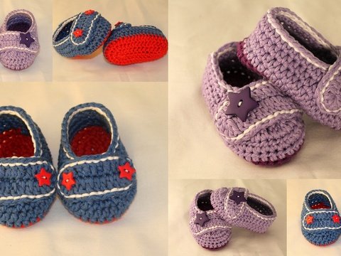 E-Book Knopfmokassins #4 in vier Größen