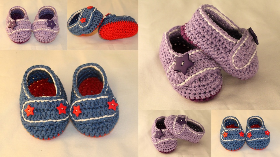 E-Book Knopfmokassins #4 in vier Größen