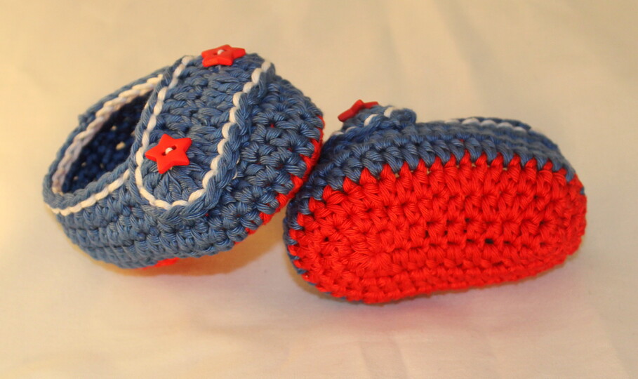 E-Book Knopfmokassins #4 in vier Größen