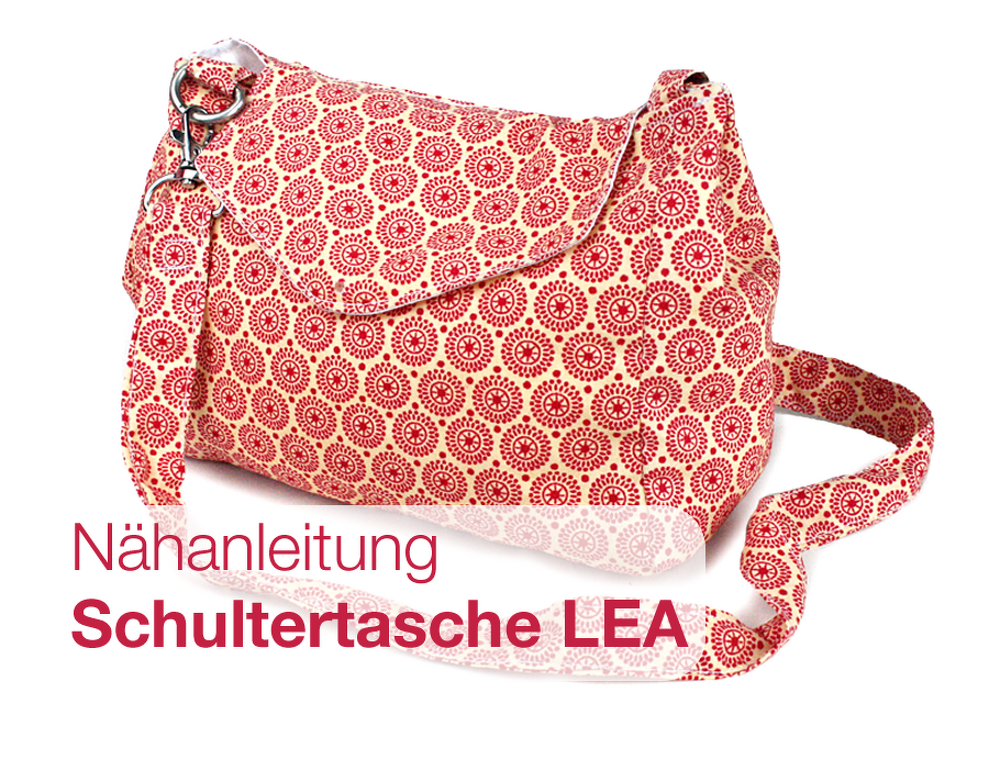 Nähanleitung Schultertasche Tasche selber nähen 