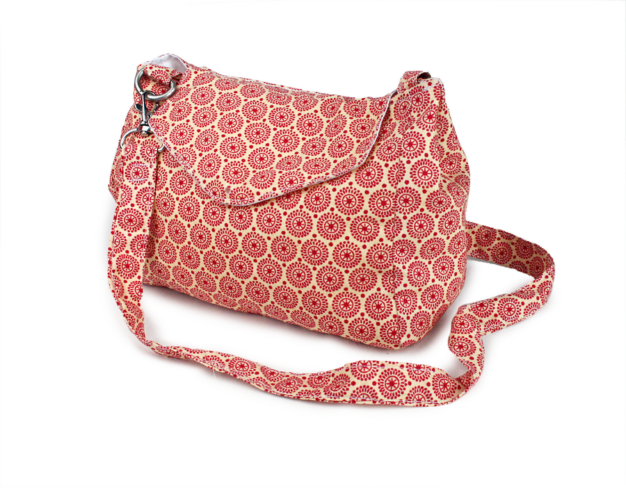 Nähanleitung Schultertasche Tasche selber nähen - Bild 2