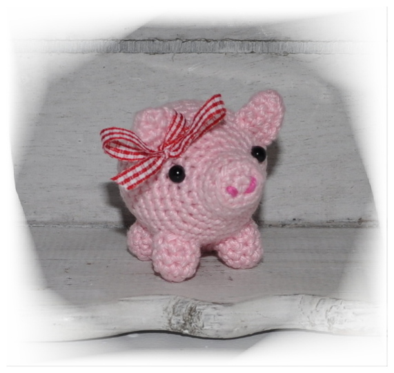 E-Book - Häkelanleitung - 5 Figuren - Teddy, Maus, Schidlkröte, Schnecke und Schweinchen