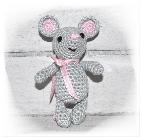 E-Book - Häkelanleitung - 5 Figuren - Teddy, Maus, Schidlkröte, Schnecke und Schweinchen