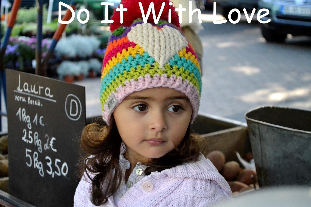 Mütze Ein Herz Für Kinder Häkelanleitung Bunt