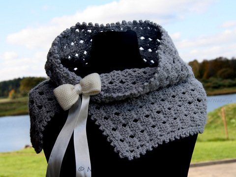 Modern gehäkelter Loop / Schal - Häkelanleitung für Anfänger