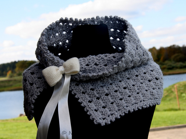 Modern gehäkelter Loop / Schal - Häkelanleitung für Anfänger