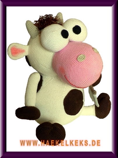 Kuh "Nervensäge" -- Häkelanleitung von Haekelkeks