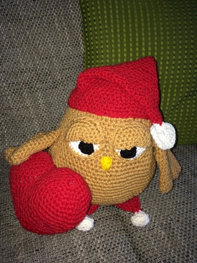 Häkelanleitung, Liebhab-Eule