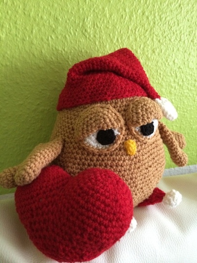 Häkelanleitung, Liebhab-Eule