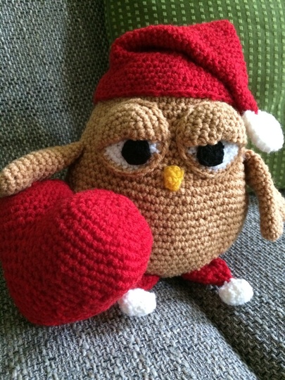 Häkelanleitung, Liebhab-Eule