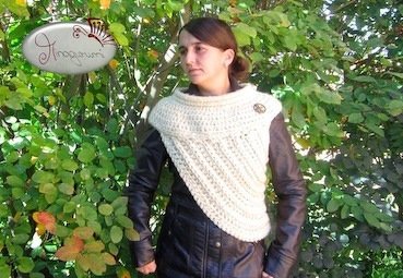 Häkelanleitung - Panem inspirierter Poncho