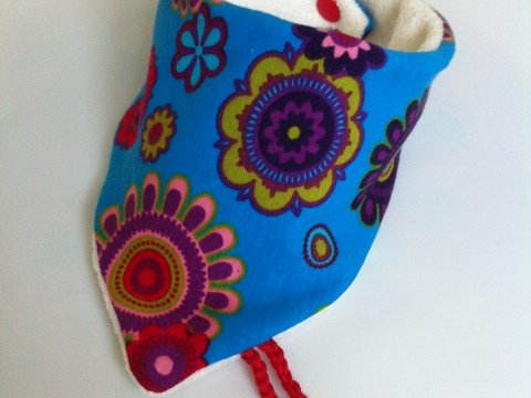 Nähanleitung Wende-Halstuch inkl. Schnittmuster per Post