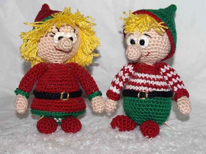 Kleine Wichtel - Häkelanleitung / PDF