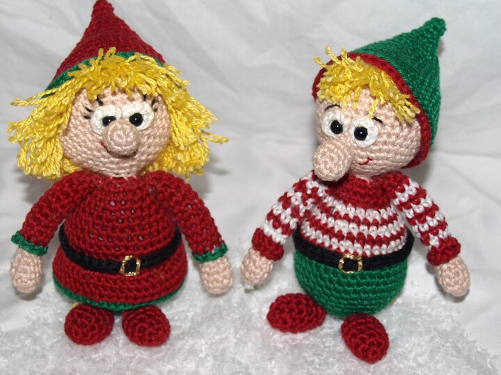 Kleine Wichtel - Häkelanleitung / PDF