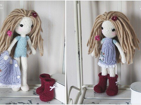 Amigurumi Puppe Marie - Häkelanleitung