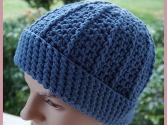 Anytime - Häkelanleitung - Herren Beanie / Mütze - Bild 2