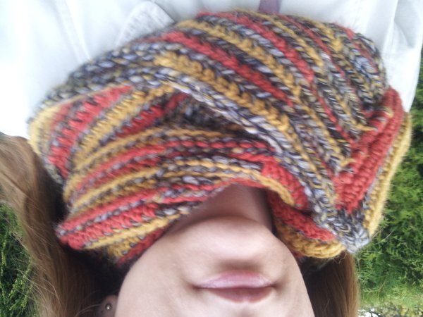 Infinity scarf Egle crochet pattern