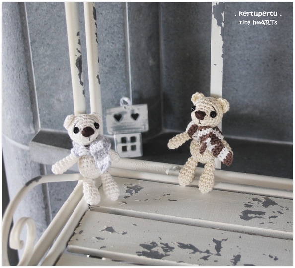 Häkelanleitung Weihnachtssocke + Bär