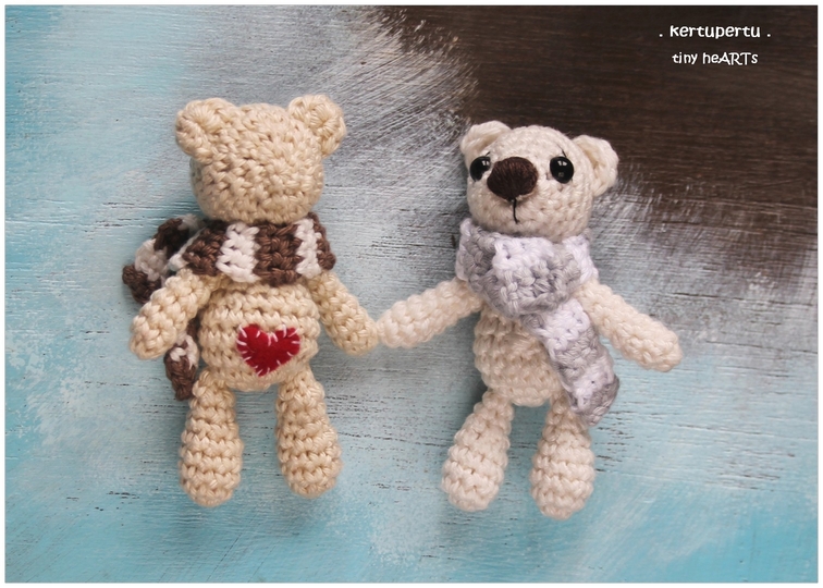 Häkelanleitung Weihnachtssocke + Bär