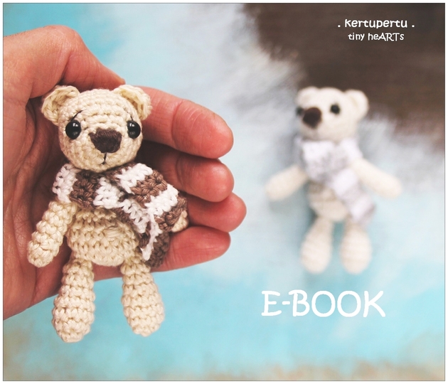 Häkelanleitung Weihnachtssocke + Bär