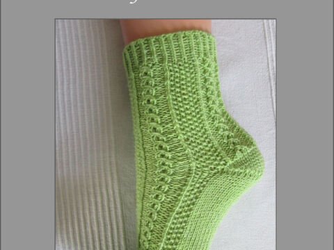 Sockenmuster "Wege" Gr. 32-43, gestrickt