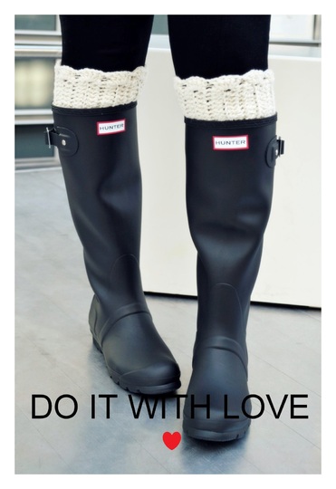 Beinstulpen Legwarmer "Lace" Häkelanleitung 