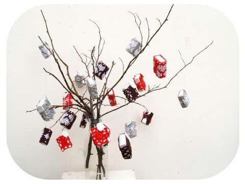 Häkelanleitung Weihnachtsbaumschmuck, Adventskalender