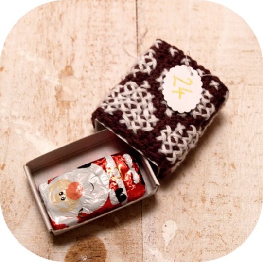 Häkelanleitung Weihnachtsbaumschmuck, Adventskalender