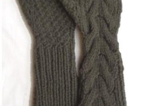 Stulpenfäustlinge Strickanleitung