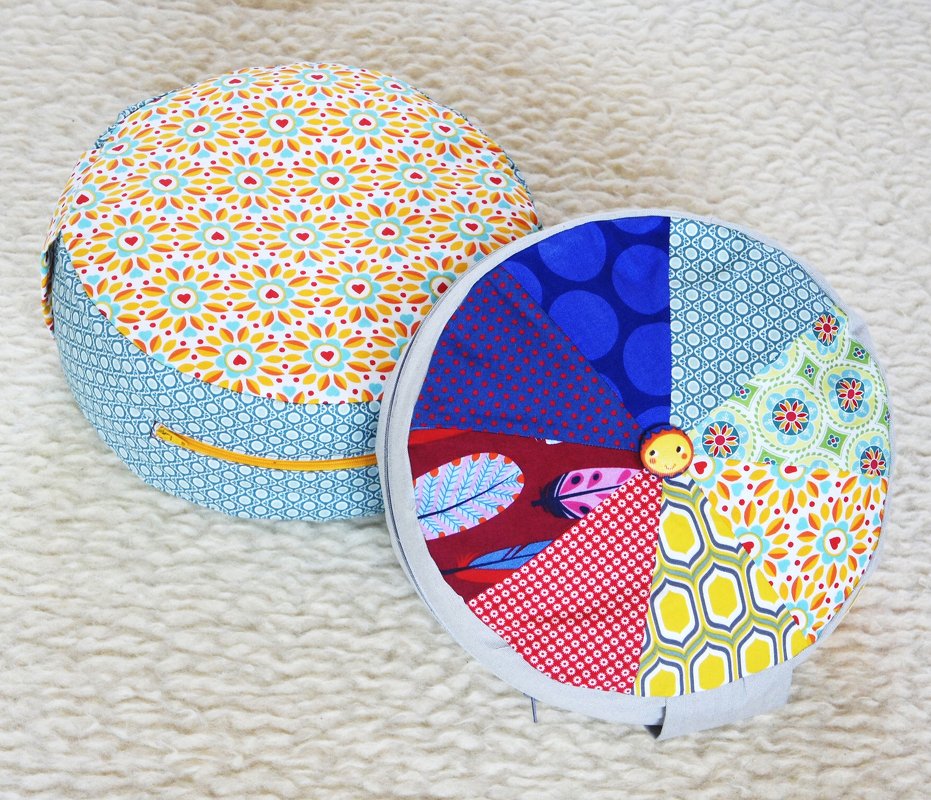 Sitzkissen und Yogakissen Nähanleitung