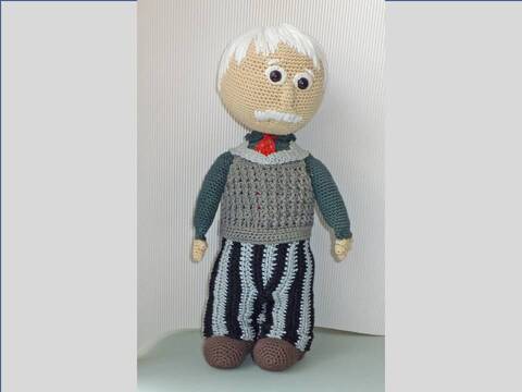 Opa in Weihnachtsstimmung - HäkelE-Book