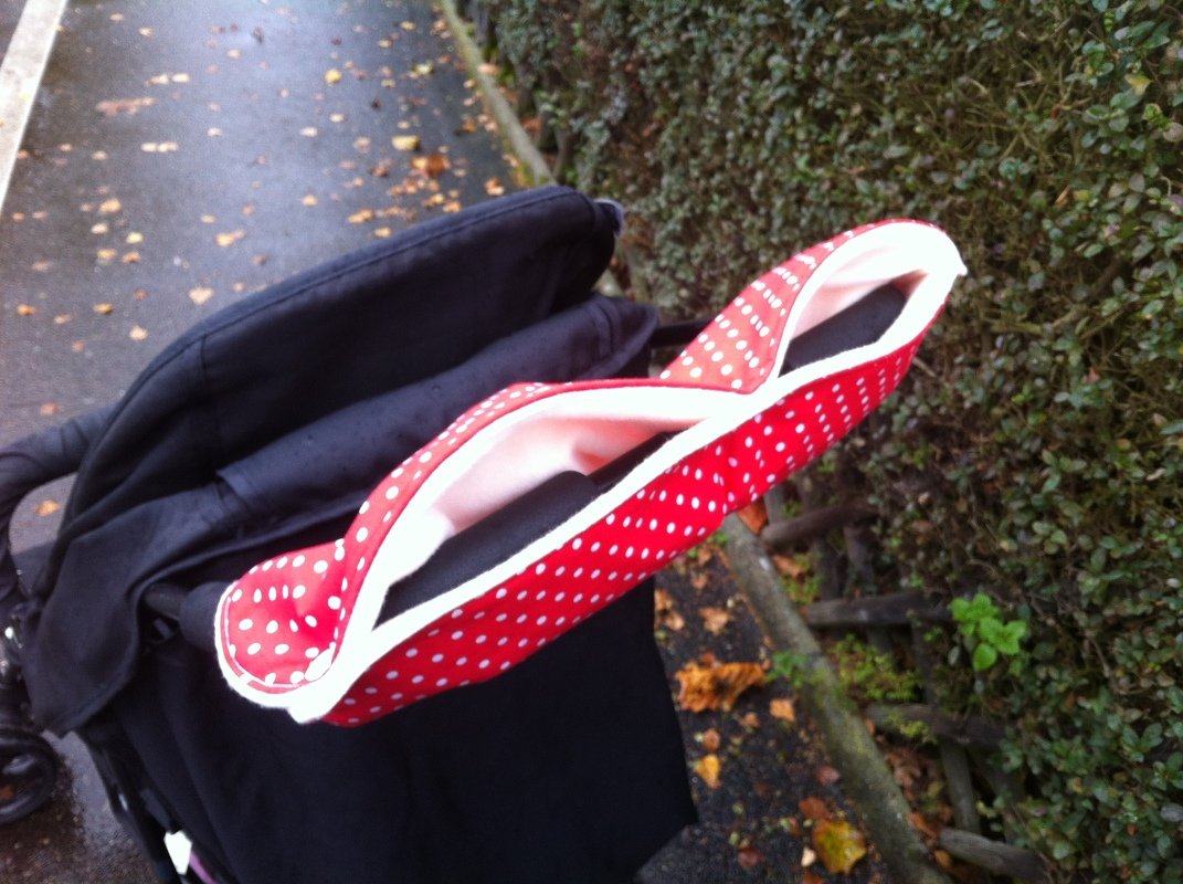 DIY Nähanleitung Kinderwagenmuff inkl. Schnittmuster - Bild 2