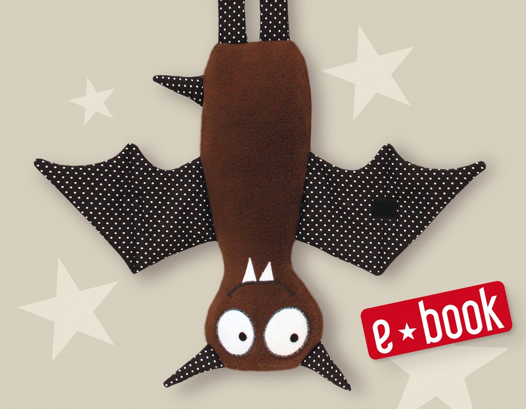 Nähanleitung / E-Book Fledermaus
